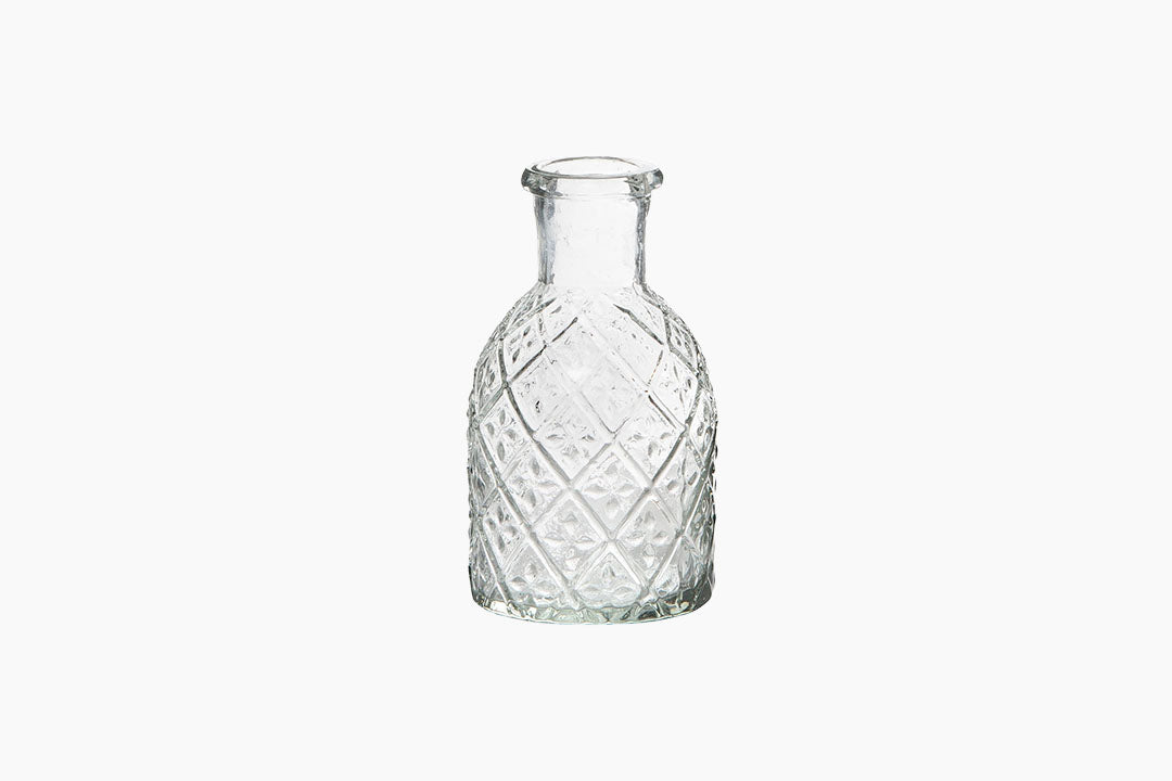 Apothecary Styled Glass Bottle Candle Holder