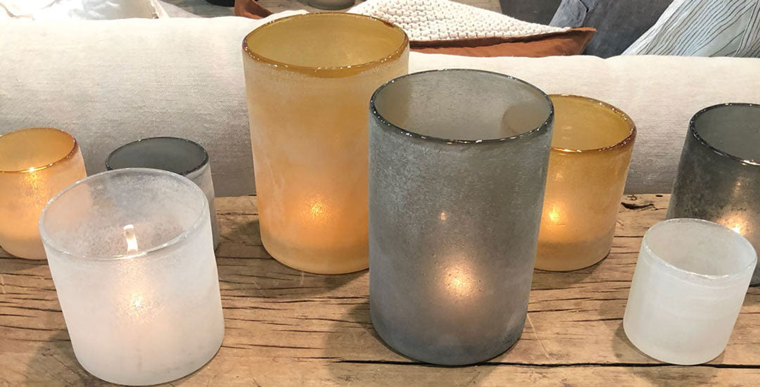 Candle Holders and Hurricane Vases