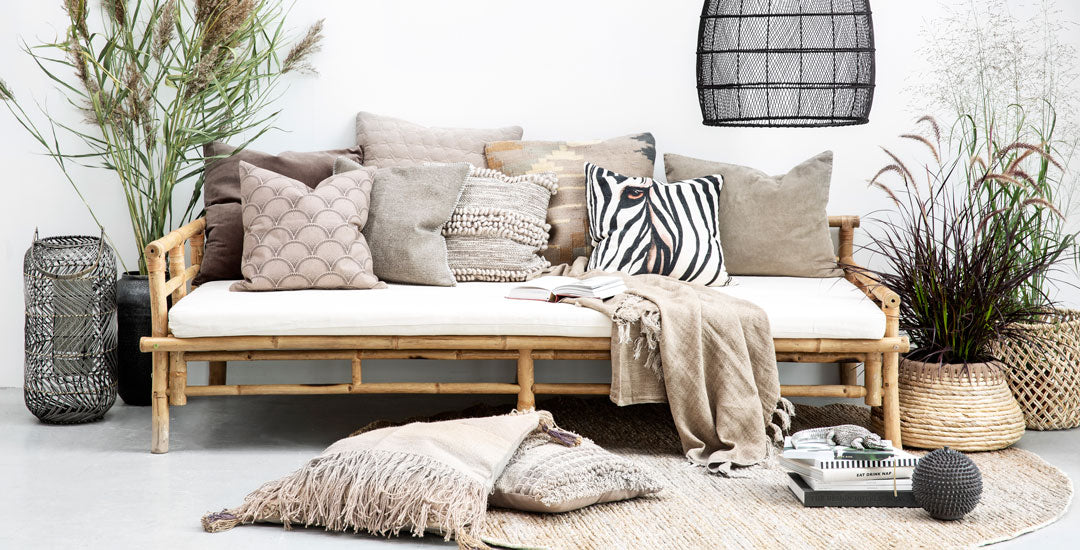 Scandi Lifestyle sofa and cushions