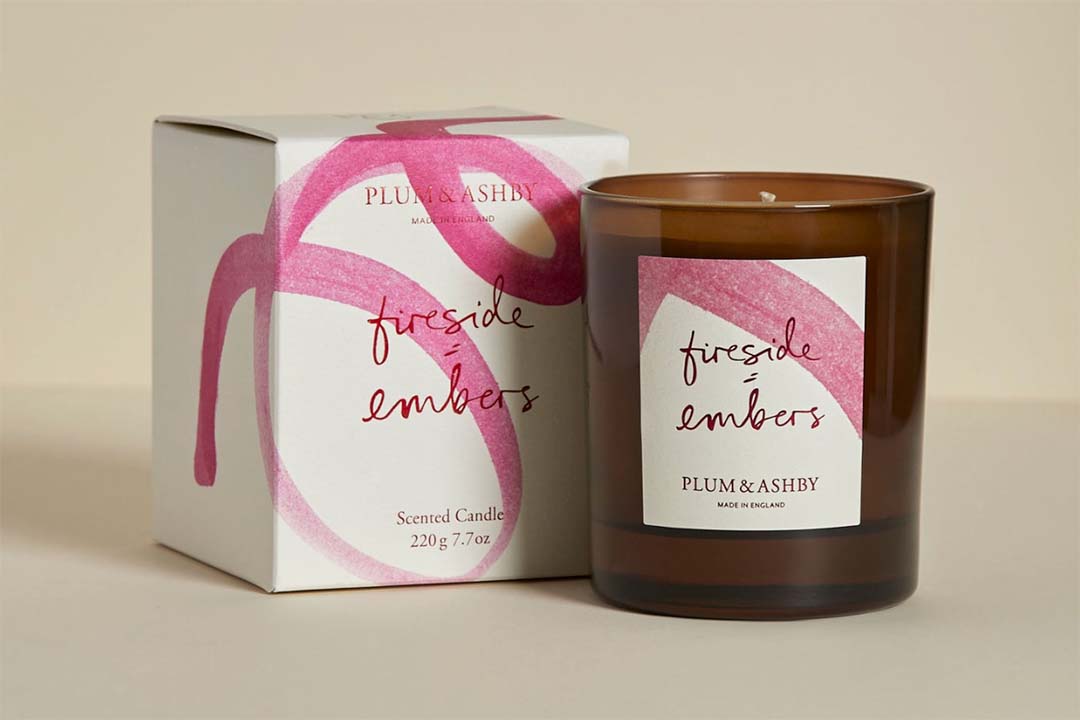 Fireside Embers Candle by Plum & Ashby