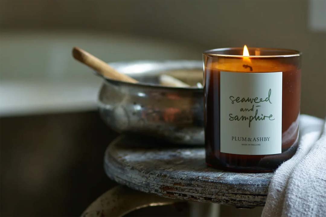 Seaweed and Samphire Candle by Plum & Ashby