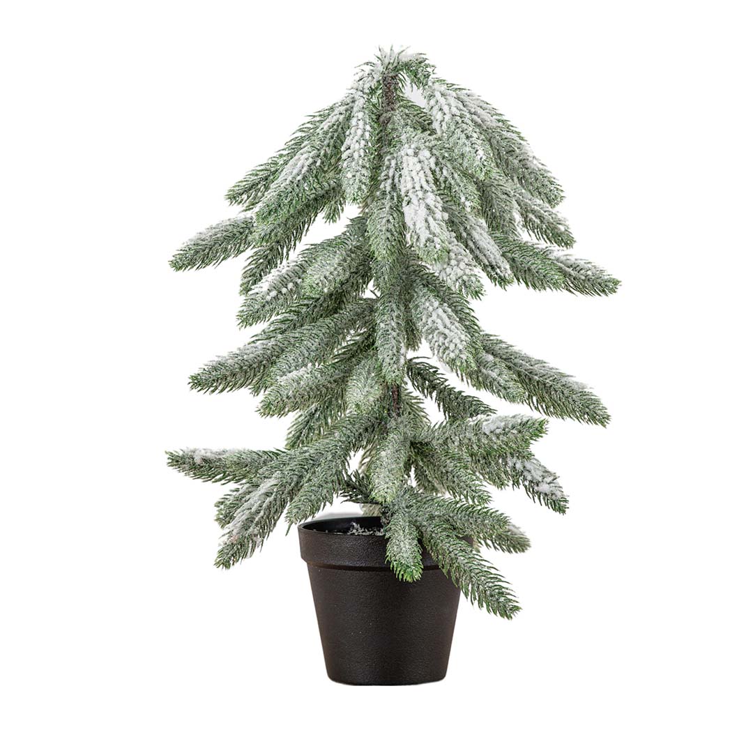 Artificial Snowy Spruce Christmas Tree