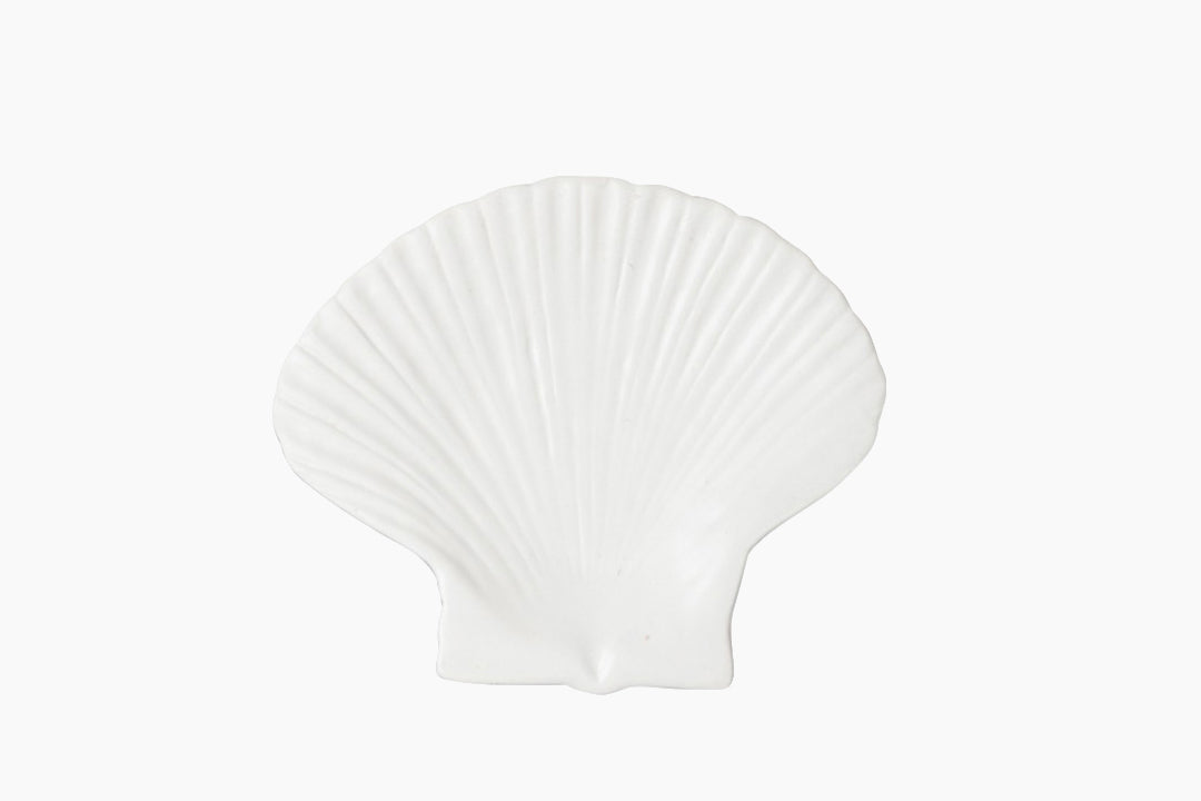 White Shell Plate by On Interior 