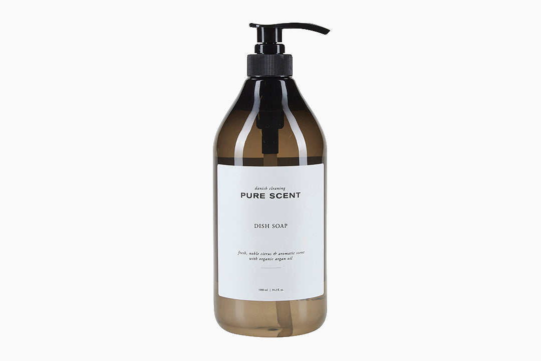 Pure Scent Dish Washing Liquid, apothecary styling