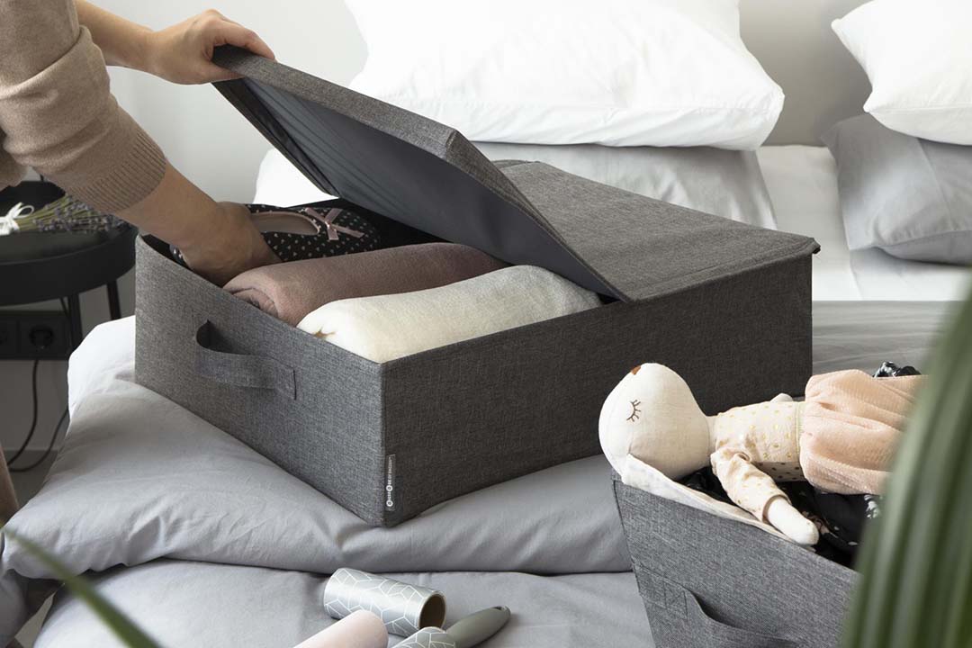 Under Bed Fabric Storage Box