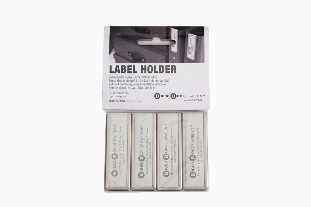 Label Holders by Bigso Sweden