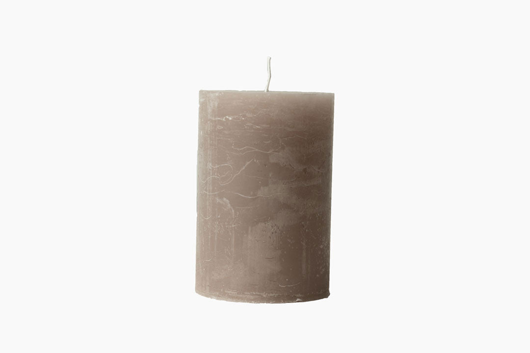 Rustic Stone Candle by Cozy Living