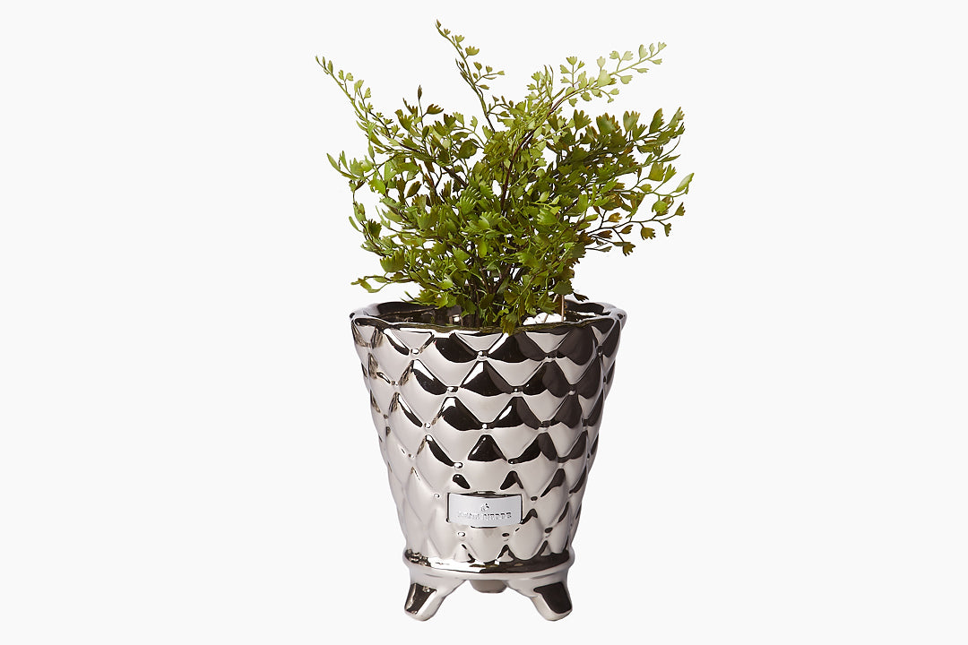 Lene Bjerre Precious silver flower pot 