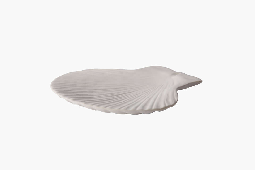 White Shell Plate by On Interior