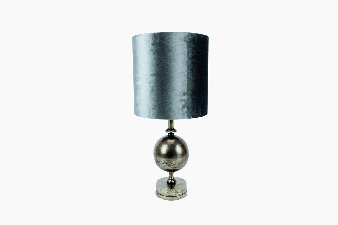 Dark Bronze Ball Table Lamp by Light & Living