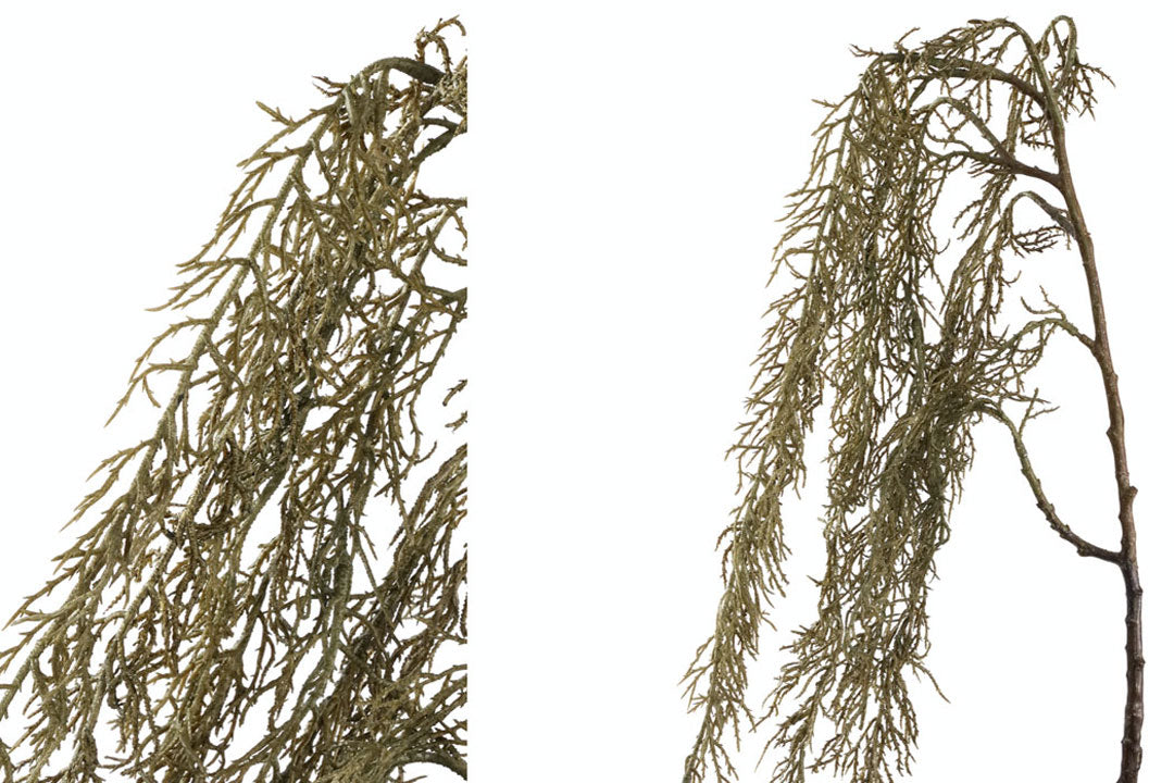 artificial hanging willow plant
