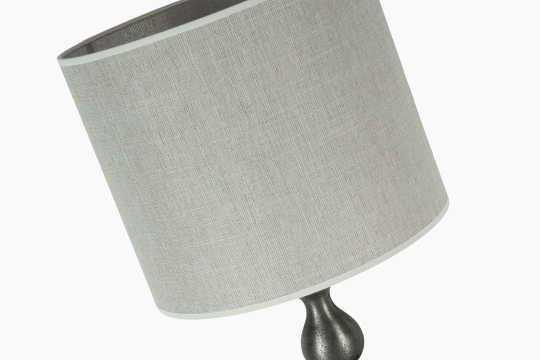 Nickel Table Lamp by Light and Living