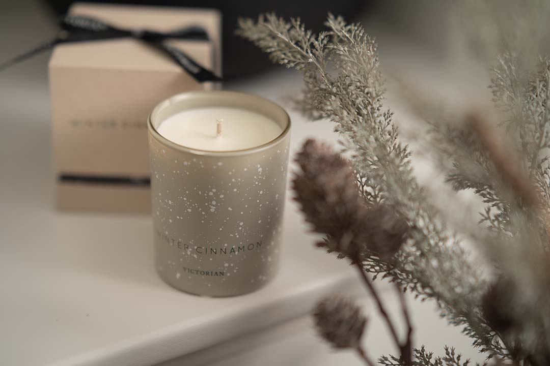 Winter Cinnamon Soy Wax Candle by On Interior